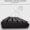 LEAVEN K28 61-Key RGB Wireless Bluetooth/Wired Mechanical Keyboard White - 6