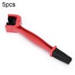5 PCS BG-7168 Red Bicycle & Motorcycle Cleaning Brush Set, Chain Brush - 1