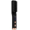 2 In 1 Curling & Straightening Mini Hair Straightener, Black - Dual-Use - 1