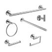 304 Stainless Steel Grooved Bathroom Pendant Shelf, Wire Drawing Style - 2