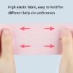 Fetal Monitoring Belt Adjustable Elastic Strap 5x120cm Pink - 4