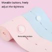 Fetal Monitoring Belt Adjustable Elastic Strap 6x130cm Sky Blue - 5