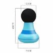 Mini Massager RJ-R088 Muscle Relaxation Fascia Gun Vibrating Hammer Blue - 3
