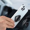 Black Aluminum Alloy Car Mobile Phone Bracket - Portable Folding Frame - 6