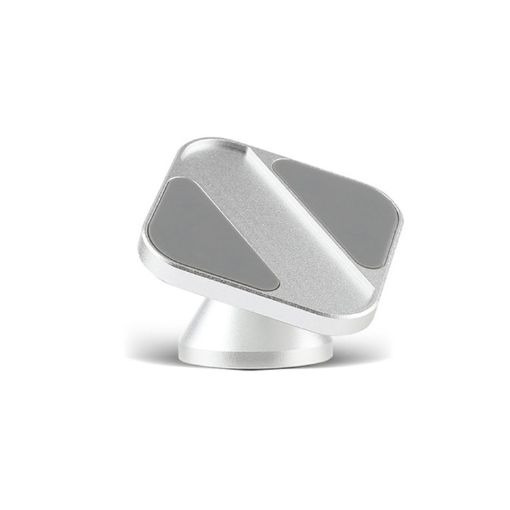 Silver Aluminum Alloy Car Mobile Phone Bracket - Portable Folding Frame - 1