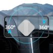 Silver Aluminum Alloy Car Mobile Phone Bracket - Portable Folding Frame - 5