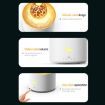 HX-130 White Planet Night Light Flame Aromatherapy Humidifier US Plug - 9