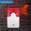 LY-103 12V Blue Sound & Light Alarm Emergency Call Connection Type - 7
