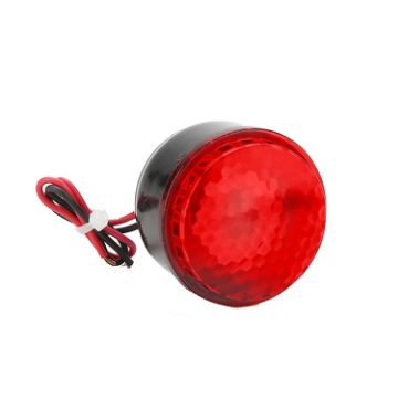 BC-3K 5-24V Industrial Sound & Light Alarm, 2 PCS Motorcycle Alert - 1