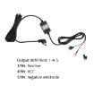 H516 Step-down Video Car Charger Line, No Fuse, Mini Left Elbow - 5