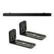 Universal Non-Slip Wall Bracket for Long Strip Speaker - Black - 1