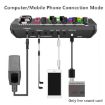 F998 Live Sound Card - 16 Sound Effects & Noise Reduction Mixer - 4