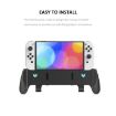 NS218 Game Console Protective Case with Grip for Switch OLED - White - 6