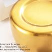 Medium Gold Windproof Drop-Proof Thickened Stainless Steel Ashtray - 6