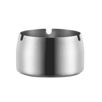 Medium Thickened Stainless Steel Ashtray - Windproof & Drop-Proof - 1