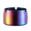 Extra Large Colorful Windproof Drop-Proof Stainless Steel Ashtray - 1