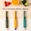 Multifunctional Green Fruit & Vegetable Cleaning Brush - Efficient Cleaner - 7
