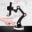 Big Suction Cup Car Phone Holder - X-0566 Black Gray Console Mount - 6