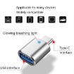 USB 3.0 Female to USB-C Male OTG Adapter 3-Pack with Indicator Light - 4