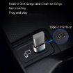 USB 3.0 Female to USB-C Male OTG Adapter 3-Pack with Indicator Light - 5
