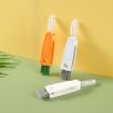 3 in 1 Cup & Pacifier Cleaning Brush Set - 4 PCS (Orange) - 2