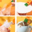3 in 1 Cup & Pacifier Cleaning Brush Set - 4 PCS (Orange) - 7