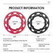 WEST BIKING YP0719274 53-39T Road Bike Crank Double Disc Black - 3