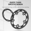 WEST BIKING YP0719274 53-39T Road Bike Crank Double Disc Black - 5