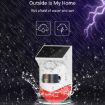 Solar Infrared Alarm, Outdoor IP67 Waterproof, Recording Feature - 4
