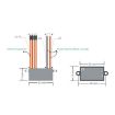 Anion Air Purifier Negative Ion Generator Module 110-130V (Black) - 3
