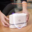 Flame Aroma Diffuser Night Light Humidifier - White | Home Fragrance - 5