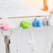 10 PCS Orange Handy Holder Cable Organizer Clip - Household Convenience - 6