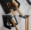 304 Stainless Steel Toothbrush Rack - 1069 Black Color - 4