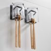 304 Stainless Steel Toothbrush Rack - 1069 Black Color - 5