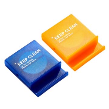 Portable Mobile Phone Data Cable Storage Box Set - Orange & Blue (2-Pack) - 1