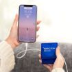 Portable Mobile Phone Data Cable Storage Box Set - Orange & Blue (2-Pack) - 4