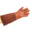 JJ-GD102 Floral Garden Cut-Resistant Leather Gloves, Size M - 1 Pair - 4