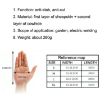 XL Floral Garden Cut-Resistant Leather Gloves JJ-GD102 - 1 Pair - 7