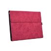 Leather Tablet Case for Microsoft Surface Pro X, 13" Rose Red Cover - 2