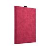 Leather Tablet Case for Microsoft Surface Pro X, 13" Rose Red Cover - 3