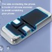 S15 Magnetic Aluminum Car Phone Holder & Cable Storage Sticker (Silver) - 6