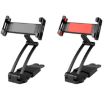 Black PB-45B Car Rear Aluminum Alloy Telescopic Phone Holder Box - 2