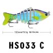 PROBEROS HS033 Knotty Lure 10cm 15.61g Plastic Hard Fish Bait (C) - 2