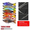 PROBEROS HS033 Knotty Lure 10cm 15.61g Plastic Hard Fish Bait (C) - 5