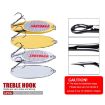 PROBEROS DW342 Lure VIB Metal Sequins Gold 2 PCS 3g - 4
