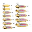 PROBEROS DW342 Lure VIB Metal Sequins Gold 5 PCS 7g - 2