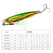 PROBEROS LF103 Metal Sea Fishing Bait 3PCS, 10g, B With Hook - 7