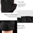 ST-2120 Anti-Slip Gym Gloves, Size S, Black - Exercise Equipment - 4