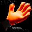 Ailsports ST5511 Goalkeeper Gloves, Size 6, Fluorescent Green Latex - 5