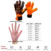 Ailsports ST5511 Goalkeeper Gloves, Size 6, Fluorescent Green Latex - 8